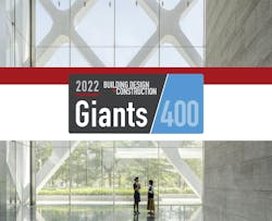 2022 Giants 400 Rankings from Building Design and Construction Image courtesy SOM