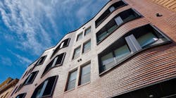 Willkommen in Cincinnati, Ohio, elevates the city&rsquo;s historic Over-the-Rhine district with an affordable housing solution. Photo &copy; Ryan Kurtz