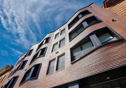 Willkommen in Cincinnati, Ohio, elevates the city&rsquo;s historic Over-the-Rhine district with an affordable housing solution. Photo &copy; Ryan Kurtz