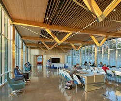 &ldquo;the Cabin&rdquo; Community Room Of Adohi Hall, University Of Arkansas