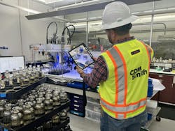 The Hampton Roads Sanitation District (HRSD) in Virginia Beach, Va., used LIDAR and BIM technology to develop precise building and equipment data for a planned expansion of its Central Environmental Laboratory. Photo courtesy CDM Smith The Hampton Roads Sanitation District (HRSD) in Virginia Beach, Va., used LIDAR and BIM technology to develop precise building and equipment data for a planned expansion of its Central Environmental Laboratory. Photo courtesy CDM Smith