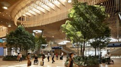 Portland opens $2 billion mass timber expansion and renovation to its international airport. Photo: Ema Peter, courtesy ZGF