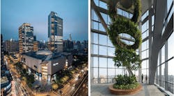Safdie Architects&rsquo; Shanghai Office Tower Features Glass Enclosed Corner Garden That Ascends The 35 Story Structure Photos By Shao Feng Courtesy Of Safdie Architects