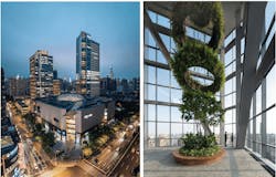 Safdie Architects&rsquo; Shanghai Office Tower Features Glass Enclosed Corner Garden That Ascends The 35 Story Structure Photos By Shao Feng Courtesy Of Safdie Architects