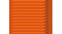 The new VS5321 Louver from Industrial Louvers, Inc. Rendering courtesy ILI