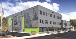 Petersen ALuminum used on a building