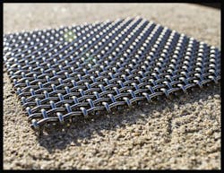 Bronze Collection metal fabric