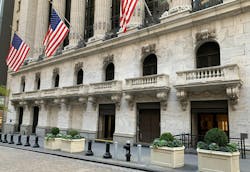Even for doors at the New York Stock Exchange that were not original to the building, the proposed replacement designs required a public hearing and Community Board review. Photo courtesy Hoffmann Architects + Engineers Even for doors at the New York Stock Exchange that were not original to the building, the proposed replacement designs required a public hearing and Community Board review. Photo courtesy Hoffmann Architects + Engineers