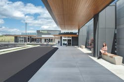 Augusta Health Outpatient Pavilion, by Barton Malow and CannonDesign, is among a new wave of projects that reflect a heightened awareness surrounding materials and finishes: design elements feature softer and warmer finishes that promote comfort and biophilia to improve health and wellness outcomes. Photo: Laura Peters, courtesy CannonDesign