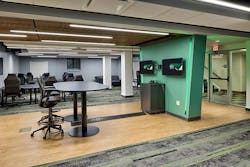 OHIO esports arena broadcasting area room