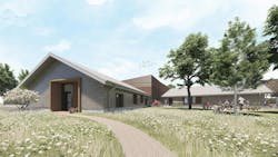 Dani's Place includes a defined backyard, buffered from public view