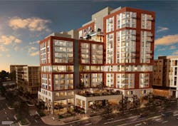 The Trillium, A 15 Story Senior Living Residential Tower With Street Level Retail And Multiple Amenity Levels, Is A Short Walk From The Tysons Galleria Mall In Mc Lean, Va