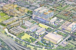 Indiana University Health Campus drawing