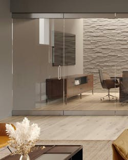 Modernfold PureView Single-Panel sound-control glass wall system