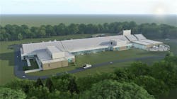 Figure 2: Rendering of WSSC Water&rsquo;s environmental laboratory expansion project in Silver Spring, Maryland. Courtesy: CDM Smith