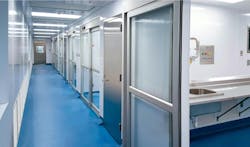 Ultraclean sliding doors