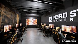 The Block computer gaming space