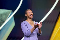 Kimberly Dowdell speaking headshot Kimberly Dowdell speaking headshot