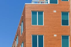 Seaside condos exterior facade