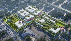 Robles Park in Tampa, Fla., affordable housing complex Robles Park in Tampa, Fla., affordable housing complex