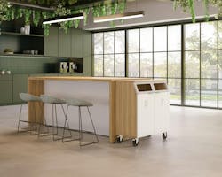 Deskmakers Spruce Duo, Casters