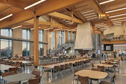 Swarthmore College timberframes