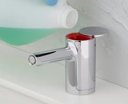 Filling up soap dispenser
