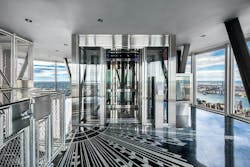 Otis Gen2 Core elevator in Empire State Building