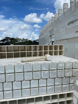 RENCO USA's construction system featuring LEGO-like bricks wins global innovation award