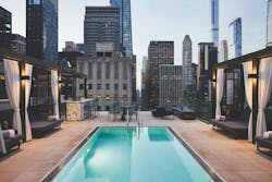 Mandarin Oriental is among the luxury hoteliers that are lending their brands and management to for-sale and for-rent multifamily projects. Photo: Hokklo