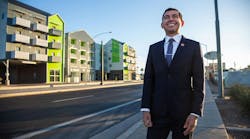 Pictured: 40 Under 40 winner Christian Solorio, AIA, NOMA, LFA, Studio Leader, Architectural Resource Team