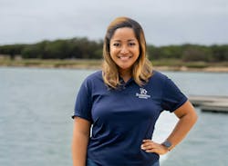 Pictured: 40 Under 40 winner Alissa Bautista, Preconstruction Manager, Hawaii Division, Rosendin Electric