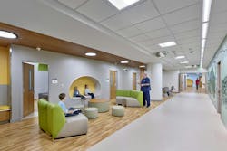 Behavioral Health Facility interior lobby Behavioral Health Facility interior lobby