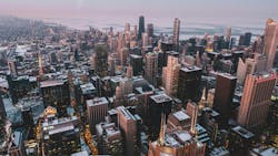 Chicago, Ill., aerial view Chicago, Ill., aerial view