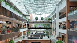 Shopping mall interior