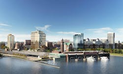 Hoboken Connect is that city’s largest redevelopment project to date. Image: LCOR Hoboken Connect is that city’s largest redevelopment project to date. Image: LCOR