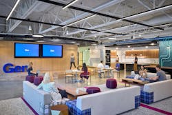 GEN HQ, Mountain View, Calif. Gen not only hosts its own workforce but also holds frequent events where leaders including their CEO, who invites other CEOs to the workplace for informal, engaging conversations