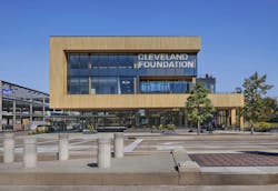 Cleveland Foundation Headquarters, Cleveland, Ohio. The Cleveland Foundation headquarters showcases a modern, community-focused design in the heart of Cleveland