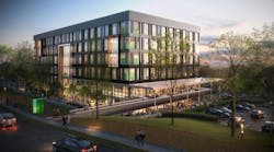 Pictured: Rendering of Confidential Financial Organization Headquarters, Raleigh, N.C.