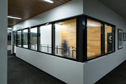 Building 4, Costco Wholesale&rsquo;s Headquarters, Issaquah, Wash. The installation also has corner window assemblies that create a more seamless visual connection between adjacent spaces