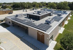 Prairie Trails School. Photo courtesy IMEG Prairie Trails School. Photo courtesy IMEG