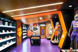 Clemson University&rsquo;s Allen N. Reeves Football Operations Complex. Photo &copy; HOK