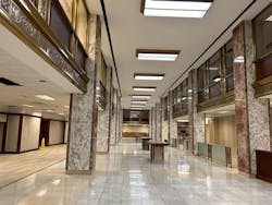 Walter P Moore transformed the historic 1911 Whitney Bank building in New Orleans into multifamily residences, adding amenities like a fitness center, rooftop pool, terrace, and dog park while preserving its iconic architecture. Photo © Walter P Moore Walter P Moore transformed the historic 1911 Whitney Bank building in New Orleans into multifamily residences, adding amenities like a fitness center, rooftop pool, terrace, and dog park while preserving its iconic architecture. Photo © Walter P Moore