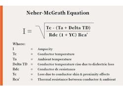Created in 1957, the Neher-McGrath Equation still proves useful today. Photo courtesy Stantec