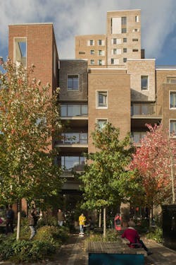 Orchard Gardens, Elephant Park, London. Photo courtesy Buro Happold Orchard Gardens, Elephant Park, London. Photo courtesy Buro Happold