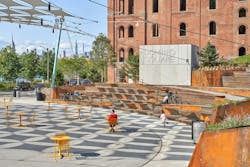 Domino Square Park | Brooklyn, N.Y. | 2,560 sf | Entertainment space