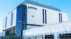 Vantage Data Centers exterior view in Silicon Valley, high-tech hub of San Francisco Bay Area - Santa Clara,California,USA - 2019