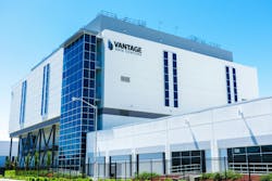 Vantage Data Centers exterior view in Silicon Valley, high-tech hub of San Francisco Bay Area - Santa Clara,California,USA - 2019