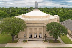 Located in a Dallas suburb, the Gospel Lighthouse's original construction dates back to the late 1940s. Located in a Dallas suburb, the Gospel Lighthouse's original construction dates back to the late 1940s.