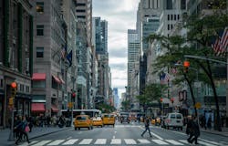 New York, N.Y. city street